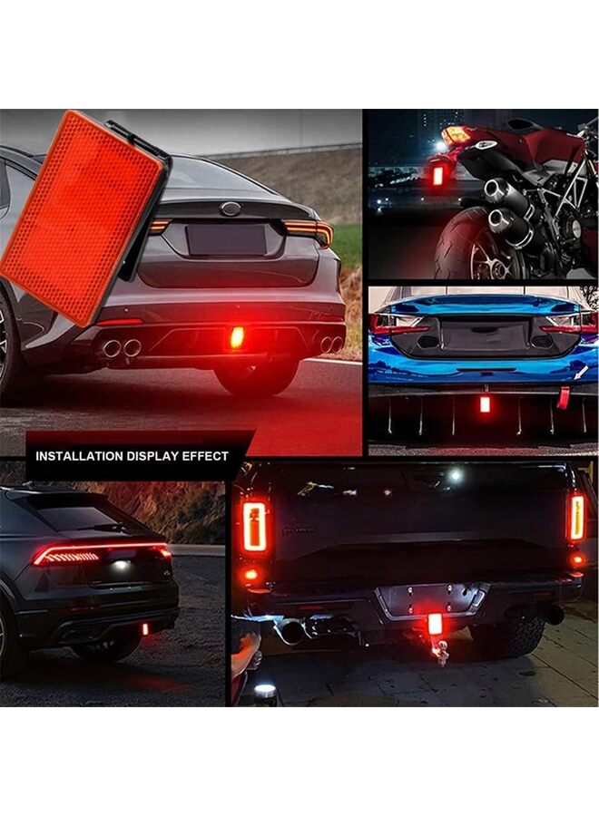 LAMAY Third Strobe Flashing Universal Car Lights Tail Brake Stop Light Signal Lamp Car Tuning Accessories(Red) - Image 4