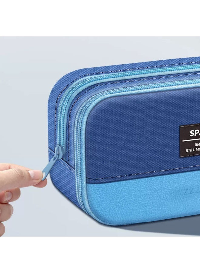 Boys Pencil Case 11 Layers Magnetic Stand-Up 6-12 Years Waterproof Large Capacity Lightweight Easy-to-Clean School Supplies - Image 5