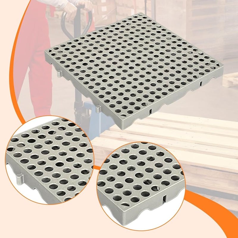 Heavy Duty Ventilation Floor Pallet 30cmx30cm Storage Platform Strong Load Bearing - Image 4