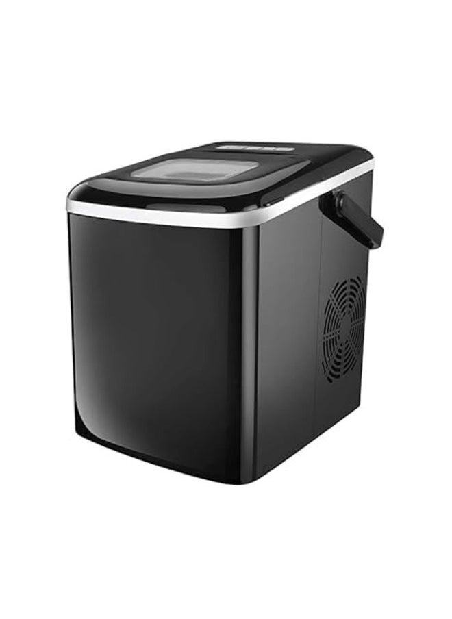 AWALOR Small Ice Maker Household Automatic Bullet Ice Maker Visual Mini Ice Maker  - Image 1