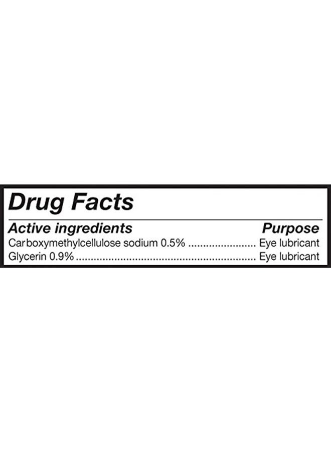 REFRESH Optive Lubricant Eye Drops, Preservative-Free, 0.01 Fl Oz Single-Use Containers, 60 Count - Image 5