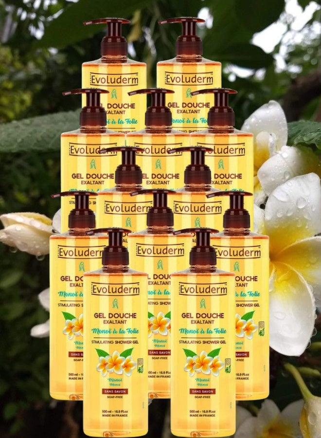 إيفو لوديرم 12 قطع جل الاستحمام إيفولوديرم بلوي دي كوكو ديتوكس 500مل - Image 1