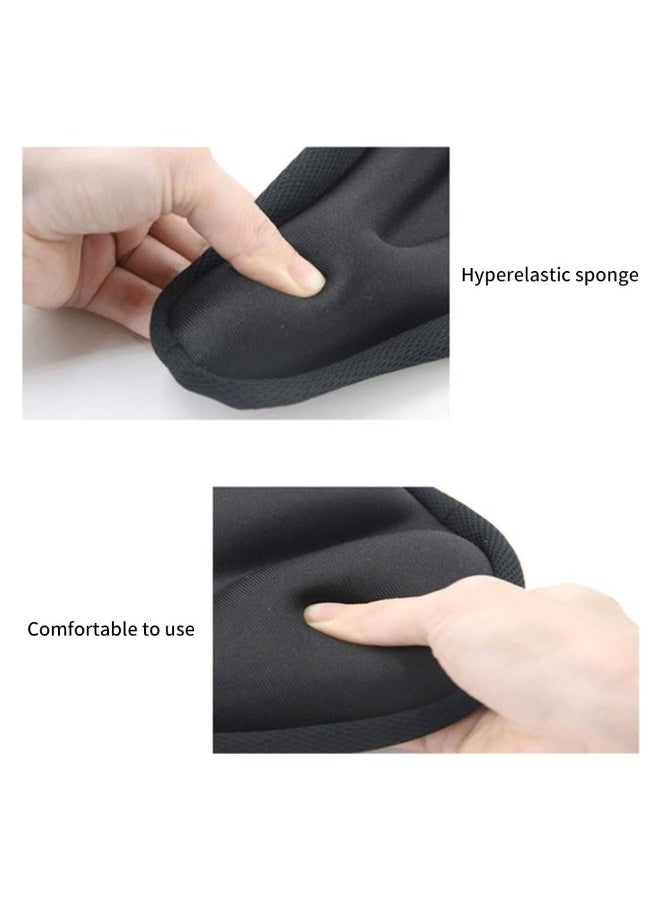 Bukela JZS Bike Seat Cushion, Gel Bike Seat Cover Padded Bicycle Saddle Covers Bike Seat Cushion Cover, Soft for Spin Indoor Outdoor Cycling Class Mountain Stationary Bikes - Image 4