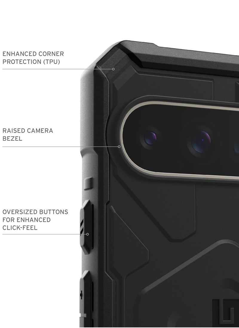 Urban Armor Gear UAG Pathfinder [MagSafe] for Google Pixel 9 Pro XL Case Cover [18 Feet Drop tested]  - Black  - Image 5