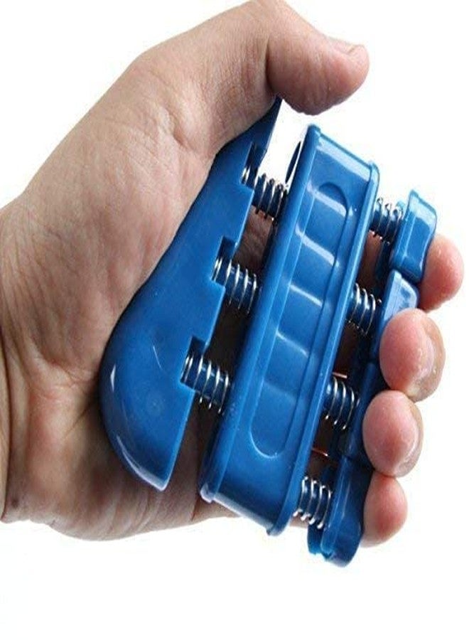 Meetzone Finger Exerciser For Forearm And Hand Strengthener - Hand Grip Workout Equipment For Musician, Rock Climbing And Therapy (1ps/Multicolour) - Image 1