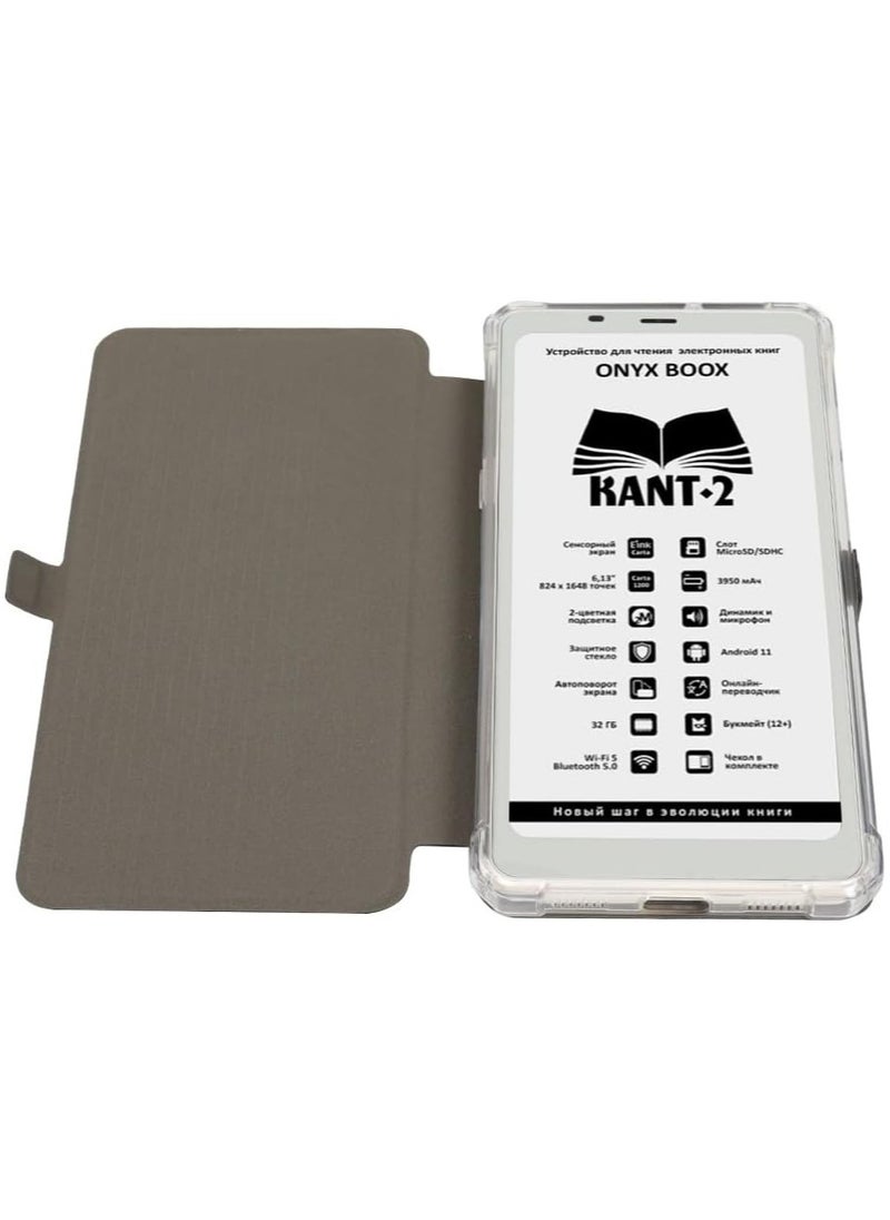 Generic Slim Funda Compatible with Onyx Boox Palma 6.13 inch Tablet Case Folding Stand Cover with Soft TPU Back Shell For Boox Palma 6.13''  - Image 3