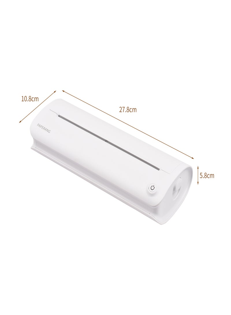 Paperang F1S Portable A4 Thermal Printer Wireless bt Travel Mobile Printer Support 4/8 inch Inkless Printing Compatible with Android and iOS Window Mac System for Outdoors Home Office Students and - Image 2