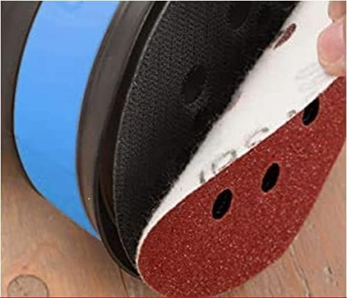 5Inches Round Sanding Disc Hook Loop Sand Paper in Bulk for Orbital Sander 10 Pcs Grit 800  - Image 5