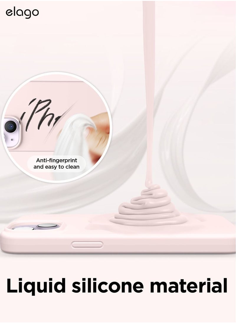 Elago Silicone Shockproof iPhone 14 Plus Case Cover with MagSafe - Lovely Pink  - Image 5