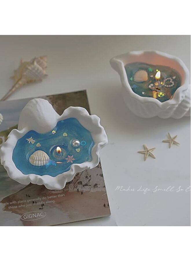 LAMAY Seashell Shaped Candles, Ocean Inspired Soy Wax Candles - Conch Shell And Starfish Designs, Beach Theme Home Decor Gifts for Women, Summer Holiday Birthday Party Favors - Image 4