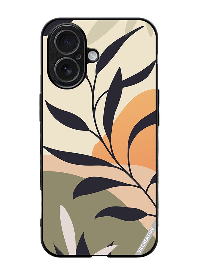 VR CREATIVE Protective Case Cover For Apple iPhone 17 Leaf Tropical Design Multicolour
