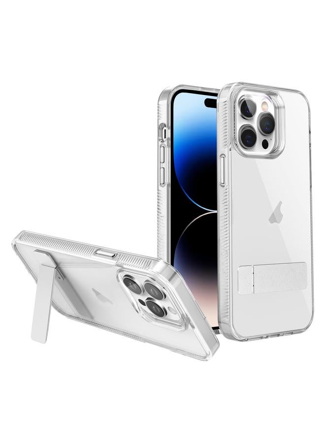 S-TOP Case For iPhone 14 Pro Max High Transparent Holder Phone Case - Image 1