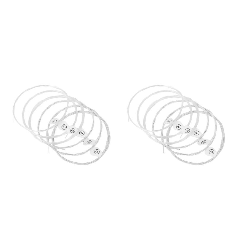 12 Pcs Guitar String Folk Guitar String Plated Copper Strings Guitar String Kit - Image 4