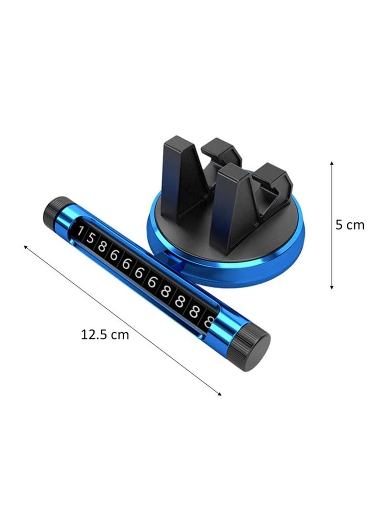 NIBEMINENT Car Phone Holder, Rotatable Bracket Stand Instrument Panel Mount Parking Card Holder - Image 3