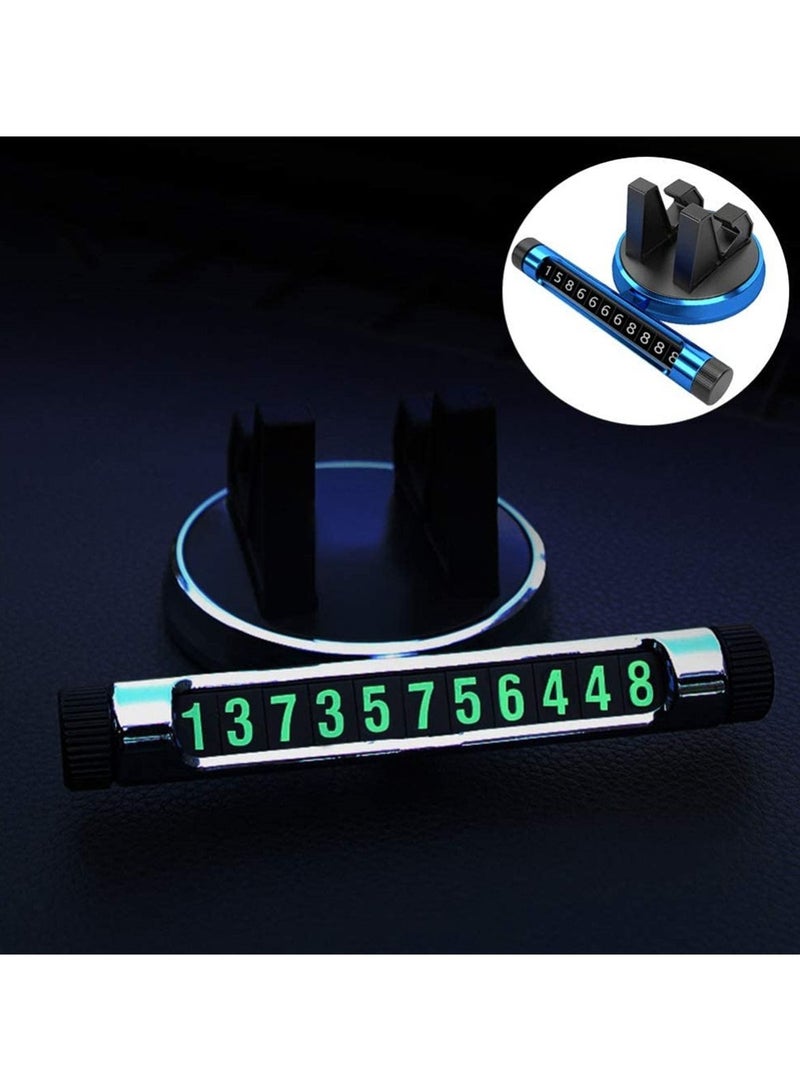 NIBEMINENT Car Phone Holder, Rotatable Bracket Stand Instrument Panel Mount Parking Card Holder - Image 2