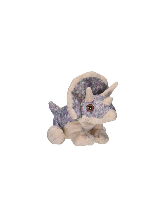 Wild Republic 10893 Triceratops Plush Dinosaur Stuffed Animal Gifts For Kids Cuddlekins 8"  - Image 3
