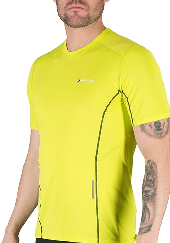 Montane Men's Lightweight Breathable T-Shirt - Laser Green - Image 2