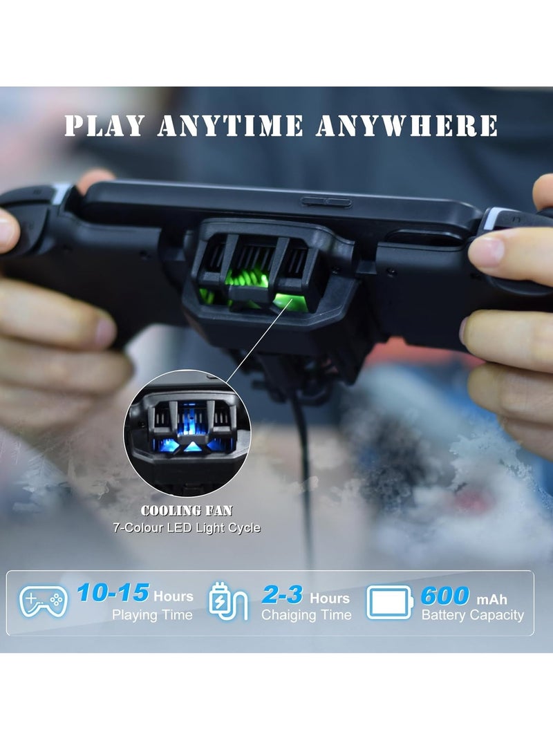 Wireless game board controller with cooling deflector Macro Function for iPhone iOS Android Switch PC COD、 Diablo's phone controller joystick - Image 4