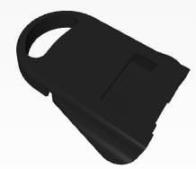 CERO ® 3D Printed Manual Easy Can Opener, Multipurpose Manual Can & Bottle Opener, Premium Plastic Shields Can Openers for Pop, Coke, Beer, Soda, Drink Aluminum Beverage (Black PLA Plastic) - Image 1