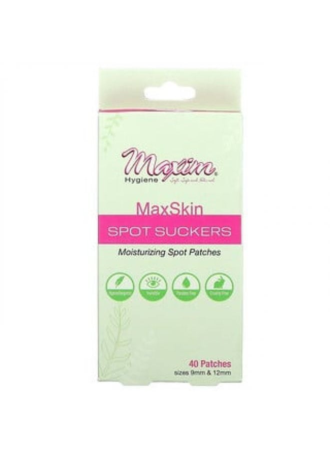 Maxim Hygiene Products - Maxim Hygiene Products MaxSkin Spot Suckers 40 Patches Sizes 9mm & 12mm - Image 1