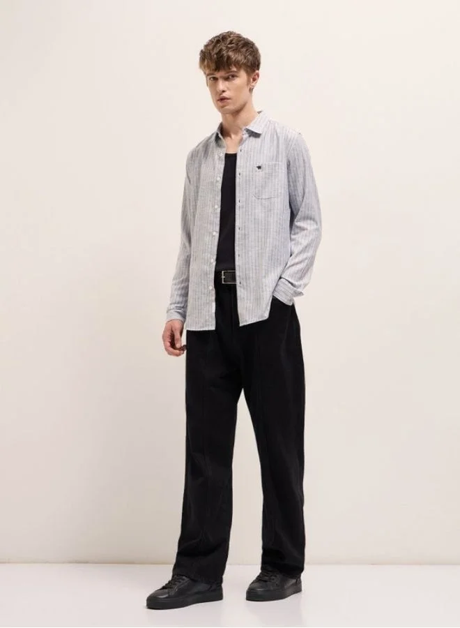 THE BEAR HOUSE  Men's Shirt for Casual and Formal Wear | Classic Button-Down Style for Office, Daily Use, Travel, Events & All-Season Outfits | Versatile & Stylish Wardrobe Essential for Every Occasion for Men | Best Price UAE