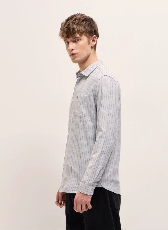 THE BEAR HOUSE  Men's Shirt for Casual and Formal Wear | Classic Button-Down Style for Office, Daily Use, Travel, Events & All-Season Outfits | Versatile & Stylish Wardrobe Essential for Every Occasion for Men | Best Price UAE