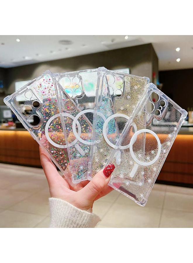 S-TOP Case For Samsung Galaxy S23 Ultra 5G Explosive Flash Gradient MagSafe TPU Phone Case - Image 2