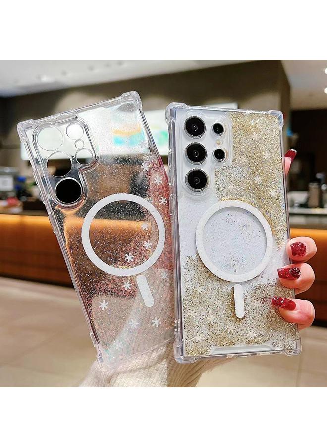 S-TOP Case For Samsung Galaxy S23 Ultra 5G Explosive Flash Gradient MagSafe TPU Phone Case - Image 3