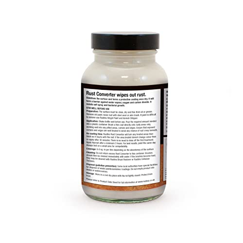 RUSTINS RUSC250 Rust Converter Water-Based Renovator for Metal 250ml - Image 3