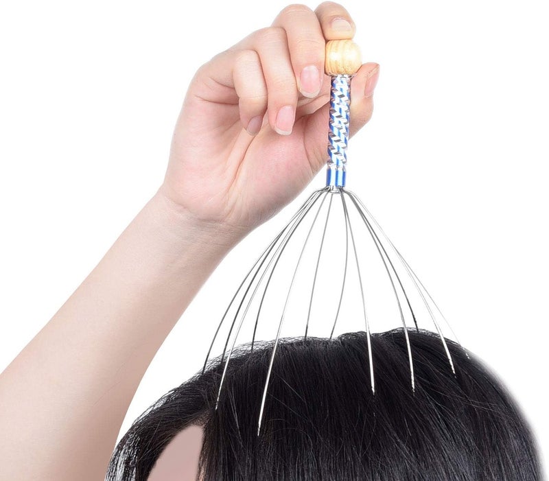 Kare Kind Scalp Massage Kit  2x Scalp Scratcher 1x Roller Ball Claw Massager and 1x Shampoo Massage Brush  Relaxes and Rejuvenates  Stimulates Blood Circulation  Keeps your Scalp Clean and Healthy - Image 3