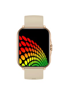 Totulife STORM V BT Calling Smart Watch, Bluetooth Version 5.1, Battery Lithium Polymer Working Time 3 to 5 Days, Charging Time 1.5 to 2 Hours, Multi Language Support, Extra Strap Included – Gold  - Image 5