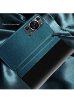 Generic Case for Huawei P60 Pro Leather Tpu Frame Shockproof Phone Case Orange  - Image 5
