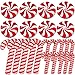 YUJUN 23Pcs Christmas Candy Cane Foil Balloons for Xmas Photo Backdrop Candies Theme New Year Christmas Decoration Party Supplies - Image 3