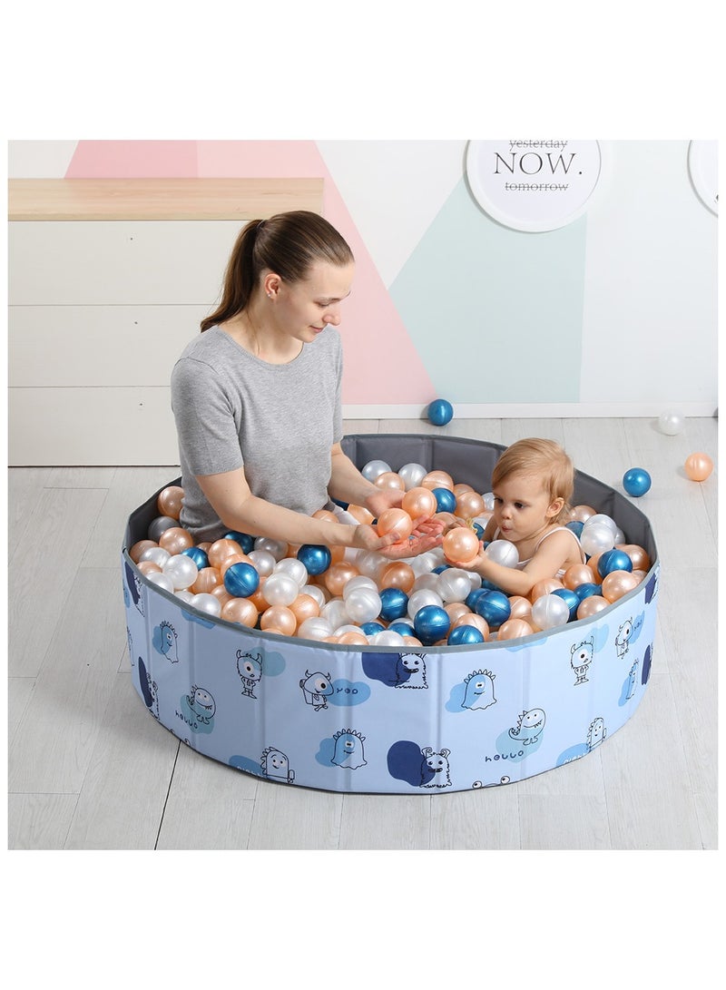 Little Story قصة صغيرة - حوض كرات محمول مع 90 كرة وحقيبة حمل - متعدد الألوان - Image 2