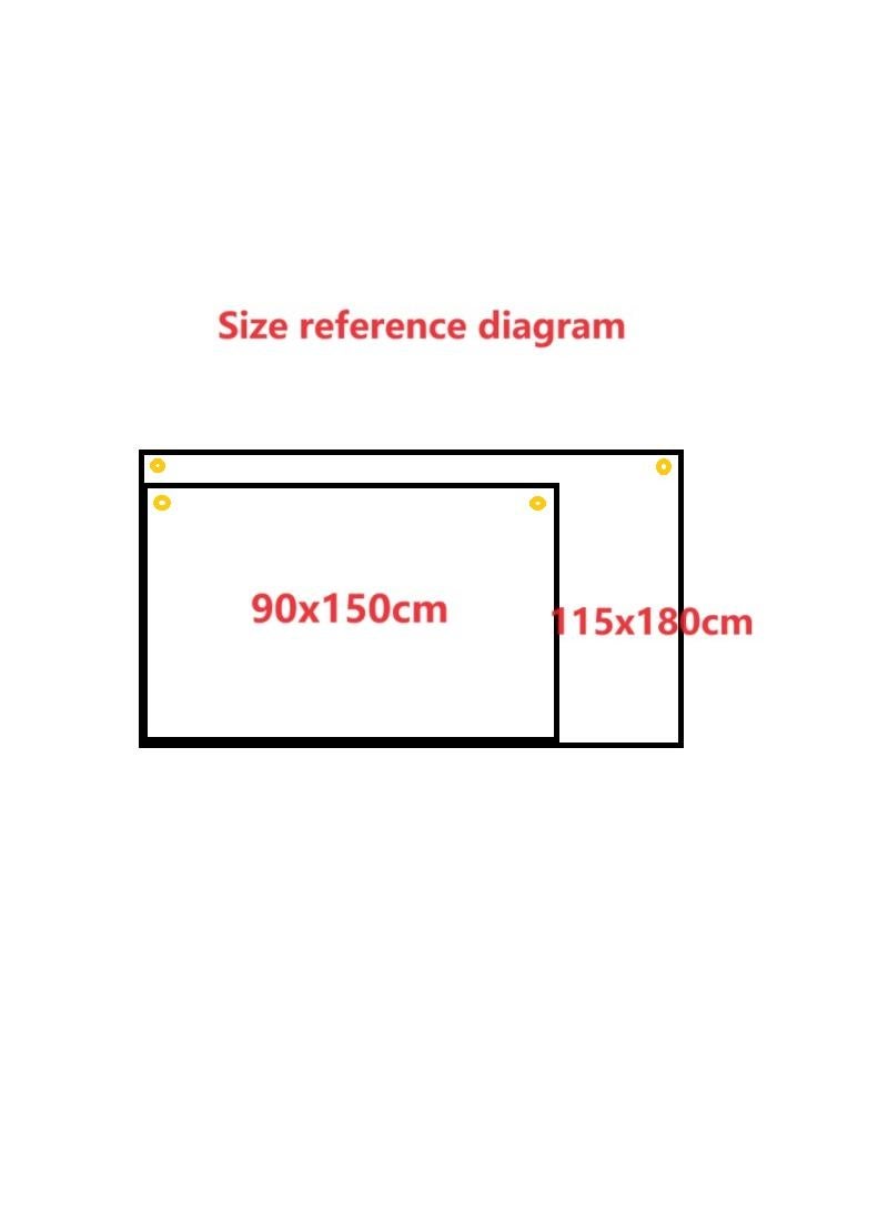 general Eid Mubarak Ramadan Kareem Castle Moon Theme Family Gathering Decoration Banner Background Cloth - Image 5