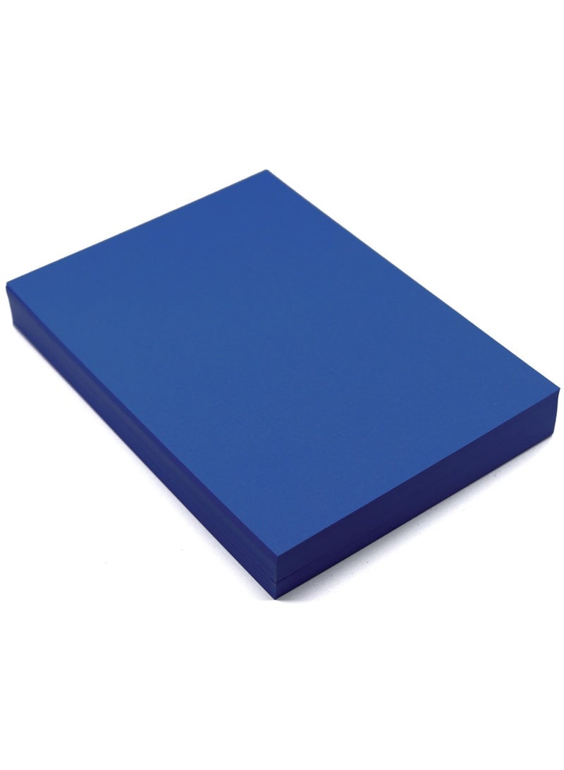 فيرستنوك ورق مقوى ملون أزرق، مقاس A5 - 20 ورقة - ورق مقوى ملون سميك 250 جرام للمتر المربع - ورق حرفي فاخر للأعمال اليدوية والدعوات والفنون والحرف اليدوية والطباعة - Image 1