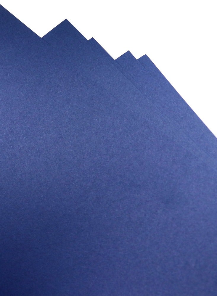 فيرستنوك ورق مقوى ملون أزرق، مقاس A5 - 20 ورقة - ورق مقوى ملون سميك 250 جرام للمتر المربع - ورق حرفي فاخر للأعمال اليدوية والدعوات والفنون والحرف اليدوية والطباعة - Image 3