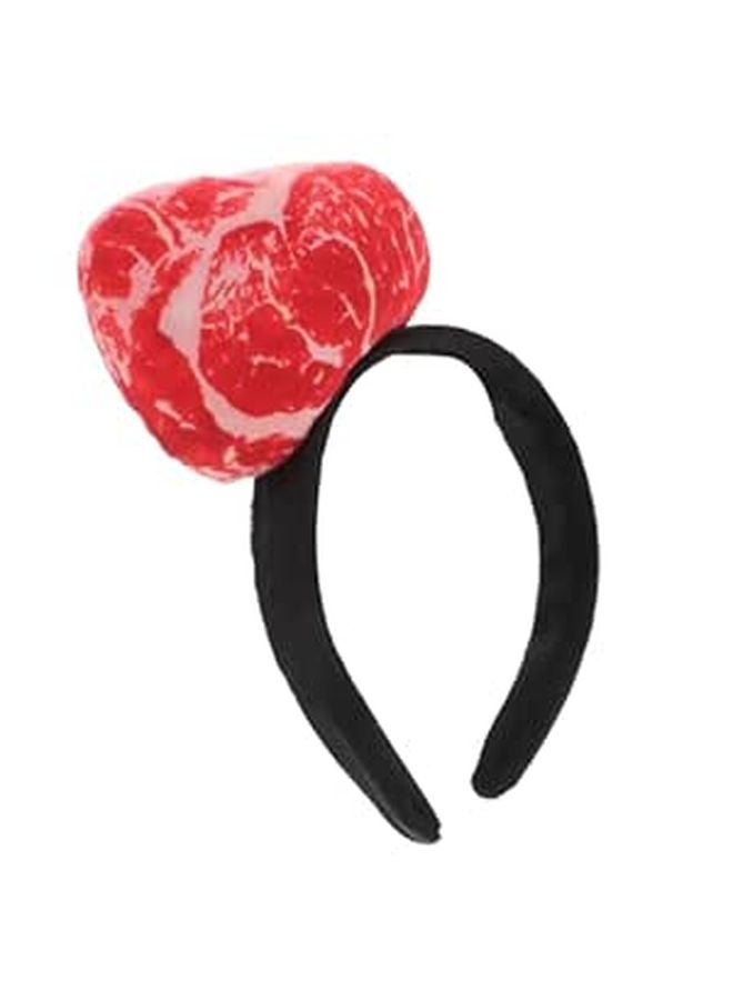 عصابة رأس لحوم ناعمة دعامة صورة ملحق زي لإمدادات حفلة الحدث - Image 1