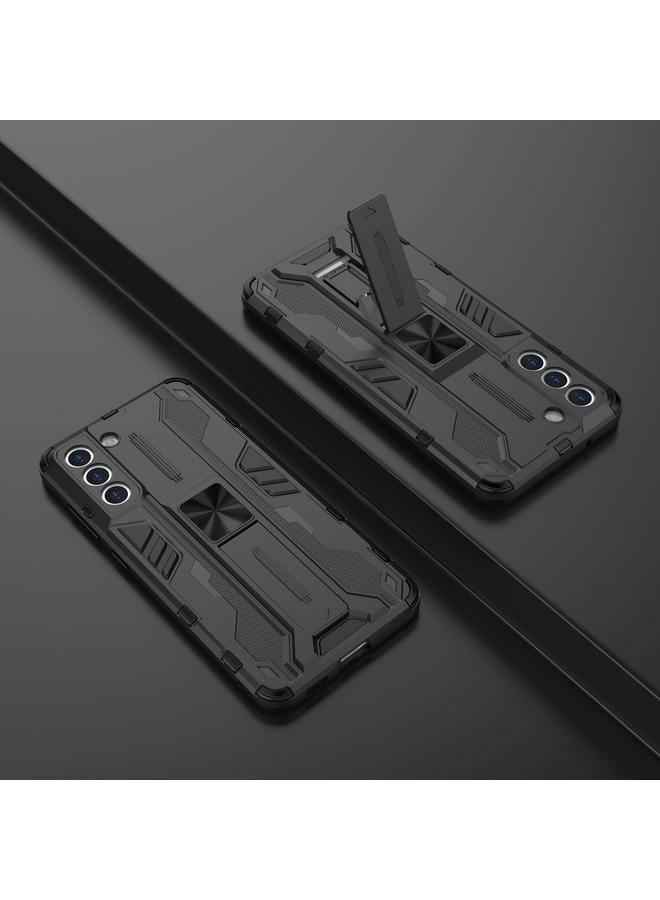 erorex Case For Samsung Galaxy S21+ 5G Supersonic PC + TPU Shock-proof Case with Holder - Image 5