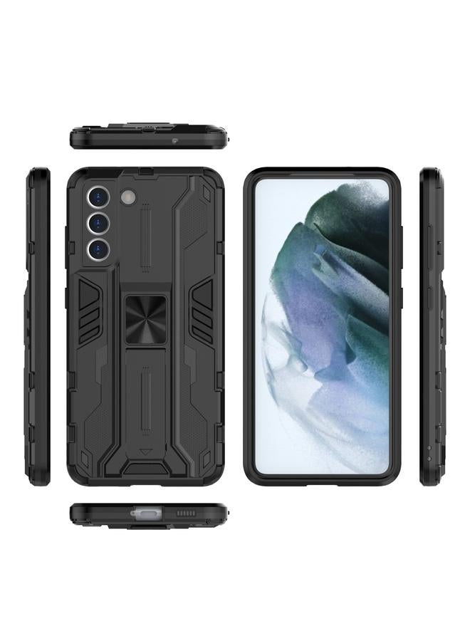 erorex Case For Samsung Galaxy S21+ 5G Supersonic PC + TPU Shock-proof Case with Holder - Image 4
