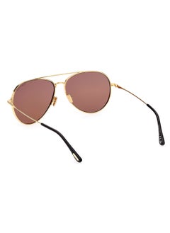 TOM FORD Unisex UV Protection Pilot Sunglasses - FT099601J62 - Lens Size: 62 Mm  - Image 3