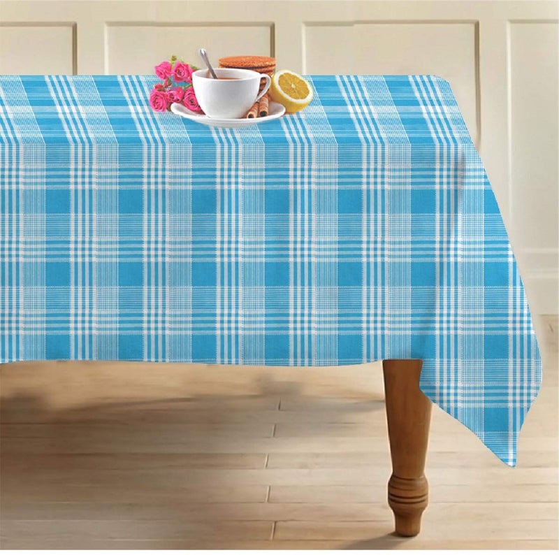 AIRWILL, 100% Cotton Self Designed 6 Seater Table Cloth, Pack of 1 pc. - Image 4