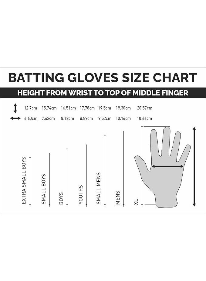 DSC Intense Rage(1500818) Cricket Batting Gloves Boys Right (Color May Vary) - Image 4