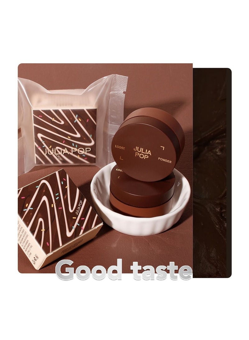 جوليا بوب بودرة سائبة غير لامعة من ستروك تشوكو - Image 2