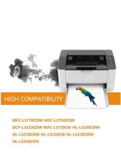 DW 4-PACK Compatible Toner Cartridge Replacement for TN-273 TN273 TN227 Use for Brother MFC-L3770CDW MFC-L3750CDW MFC-L3710CW HL-L3290CDW HL-L3270CDW HL-L3210CW HL-L3230CDW DCP-L3510CDW HL-L3230CDN  - Image 2