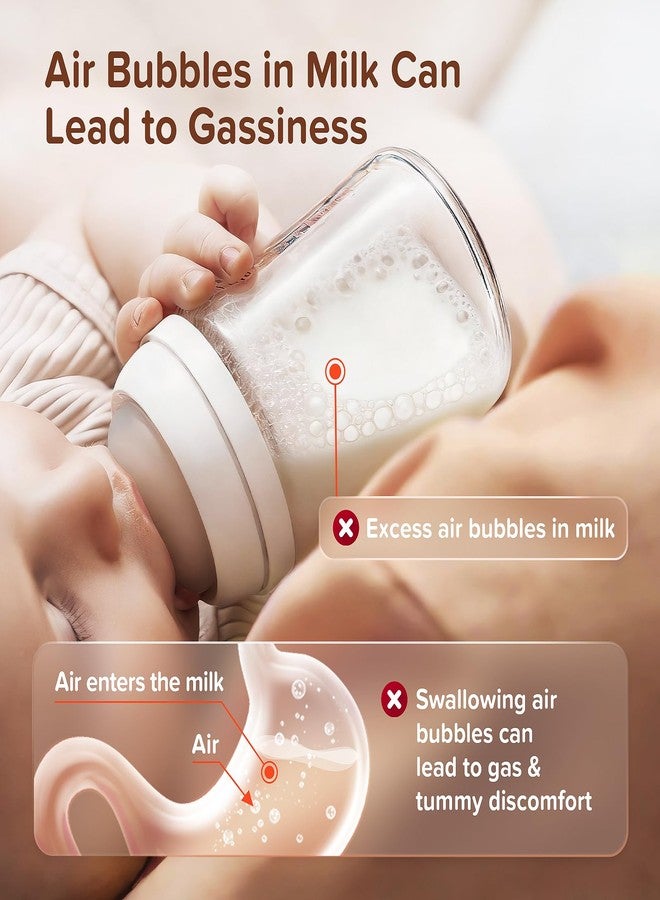 Thyseed PPSU Anti-Colic Baby Bottle, Breast-Like Extra Slow Flow Nipple for Breastfed Babies (0m+), 5 oz/160 mL, 1 Pack - Image 3