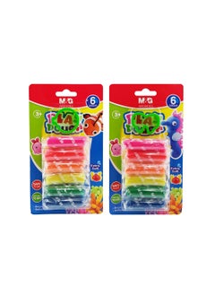 M&G M&G Chenguang  PLAY DOUGH SET FOR KIDS Clay Anak Creativity For Kids Plasticine - No:AKE040E5  - Image 3