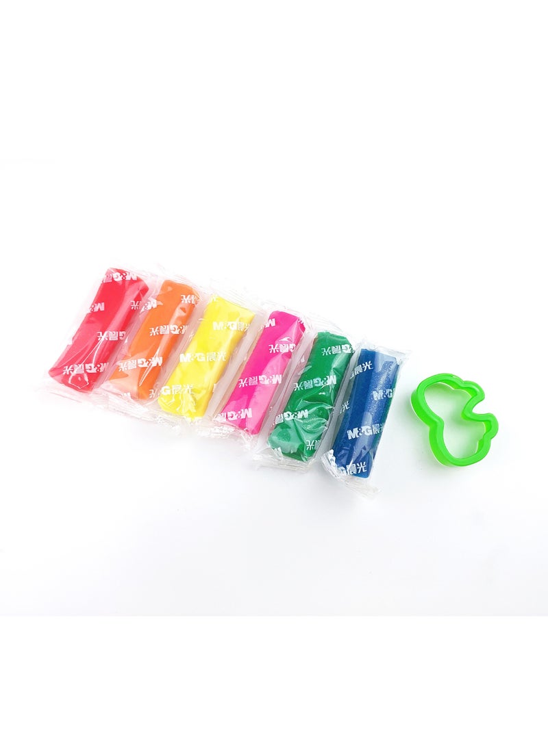 M&G M&G Chenguang  PLAY DOUGH SET FOR KIDS Clay Anak Creativity For Kids Plasticine - No:AKE040E5  - Image 4