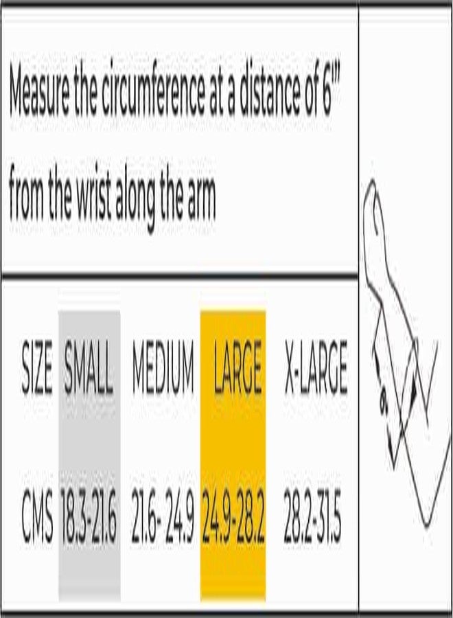 داينا دعامة معصم وساعد من النيوبرين من داينا (يسار، يمين)، متلازمة النفق الرسغي - Image 4