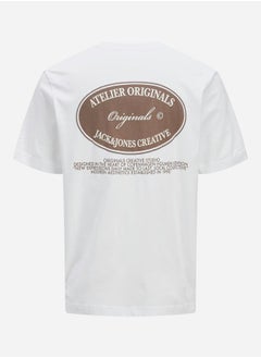 Jack Jones Graphic Print Crew Neck T-Shirt  - Image 1